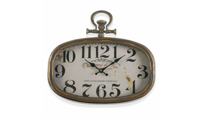 Wall Clock Versa Chateau Metal (35 x 6 x 32,5 cm)