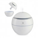 Aroma Diffuser Humidifier with Multicolour LED White Plastic (130 ml) (10 x 10 x 10 cm)