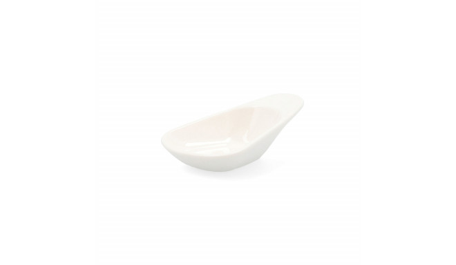 Snack tray Quid Select White Ceramic 10,5 cm (6 Units) (Pack 6x)