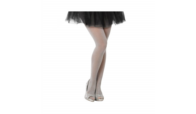 Costume Stockings Silver