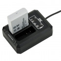 JJC spetsiaallaadija Nikon DCH ENEL 14A USB Dual Nikon EN EL14/EN EL14A