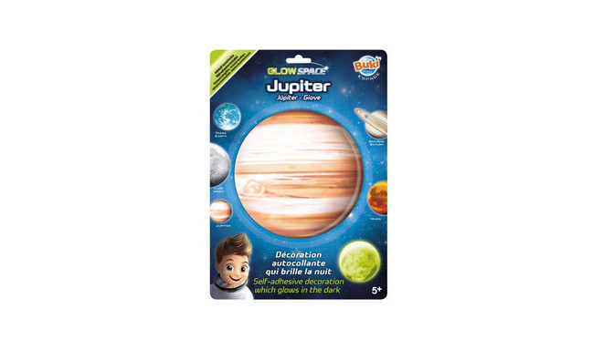 Fosforestseeruv kleebis 3D planeet - Jupiter, Buki