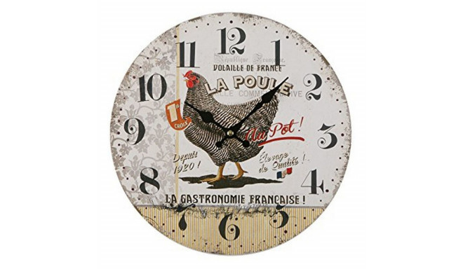 Настенное часы Versa Gallina Пластик (5 x 28 x 28 cm)