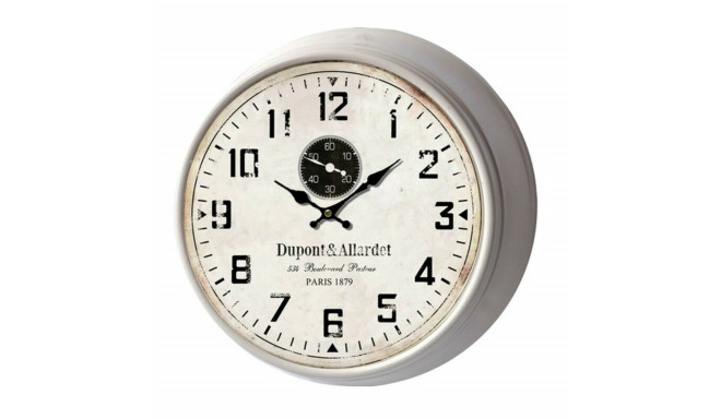 Настенное часы Versa Dupont Металл (12,5 x 36 x 36 cm)