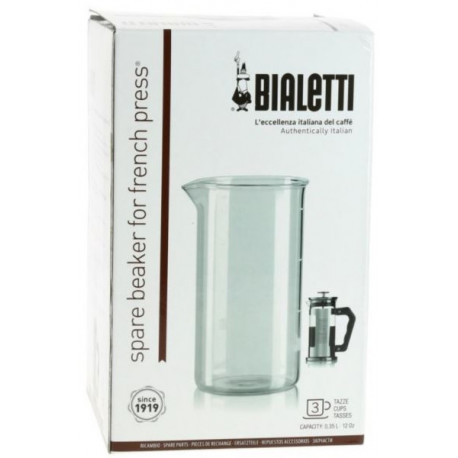 Bialetti spare beaker for french press 350ml