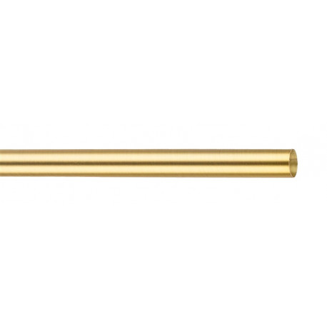 CURTAIN ROD D19 240CM MAT GOLD 93210240