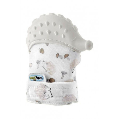 BABYJEM Teether teething glove, grey, 612