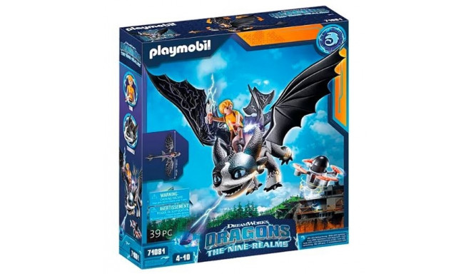 Dragons 71081 Thunder & Tom figurine set