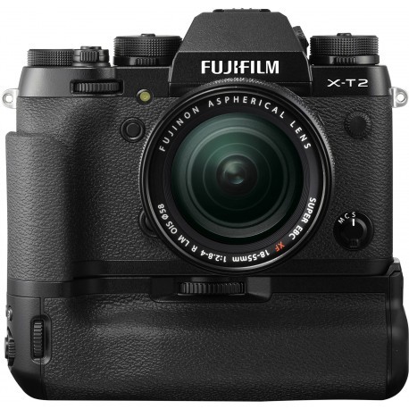 Fujifilm X-T2 + 18-55mm + akutald VPB-XT2