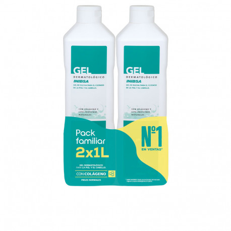 INIBSA GEL DERMATOLÓGICO LOTE 2 x 1000 ml