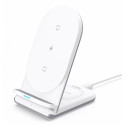 AUKEY LC-A2 White Wirel ess Charger 2in1 USB-C