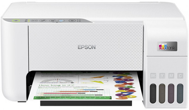 Epson all-in-one inkjet printer EcoTank L3256, white