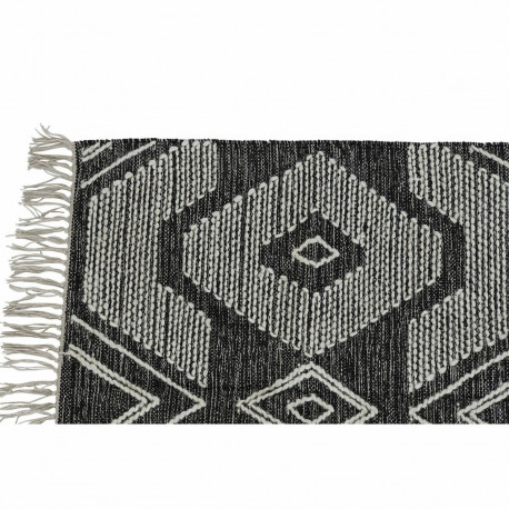 Vaip DKD Home Decor Valge Must Puuvill (200 x 290 x 1 cm)