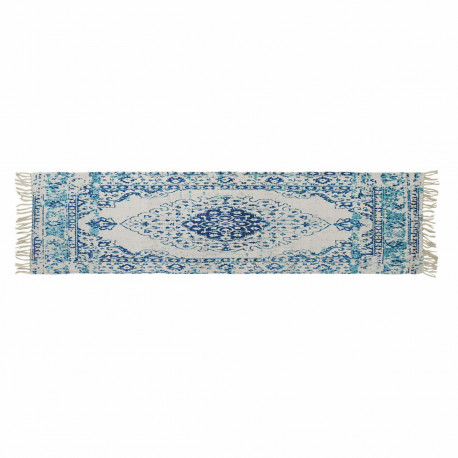 Vaip DKD Home Decor Sinine Puuvill Chenille (60 x 240 x 1 cm)