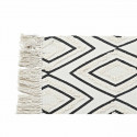 Paklājs DKD Home Decor Melns Balts (120 x 190 x 0,7 cm)
