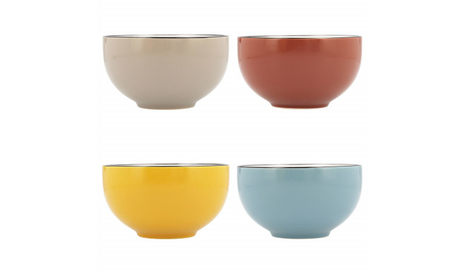 Bowl Quid Frappe Colorado Ceramic Multicolour (510 ml) (Pack 6x)