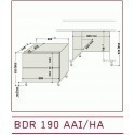 Integr. sahtel-külmik Hotpoint-Ariston BDR190