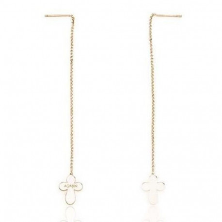 Naiste Kõrvarõngad Amen CROCE ROSE GOLD Sterlinghõbe 925