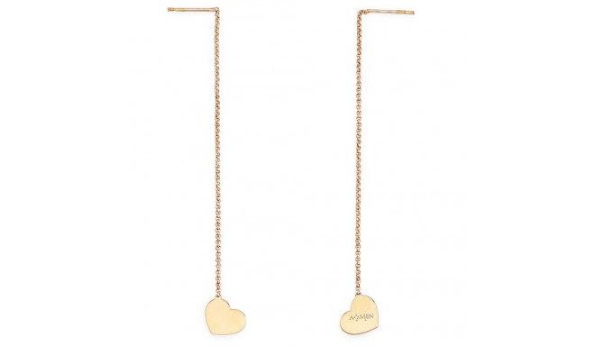 Ladies' Earrings Amen CUORE ROSE GOLD