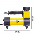 Dunlop - 12 V 100 Psi compressor, hose and nozzle set