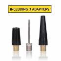 Dunlop - 12 V 100 Psi compressor, hose and nozzle set