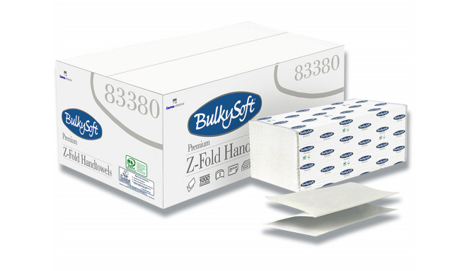 Lehträtik BulkySoft z-fold Ultra Premium 2-kihiline 150tk /pk