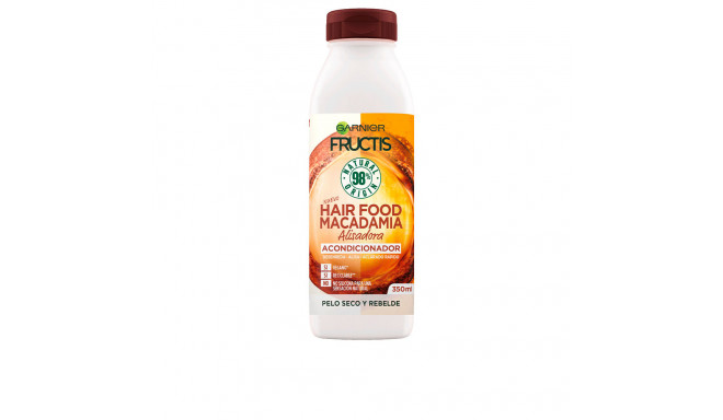 GARNIER FRUCTIS HAIR FOOD macadamia suavizante alisador 350 ml