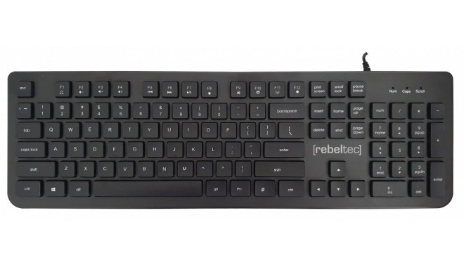 Full size USB multimedia l keyboard SOLIDERO
