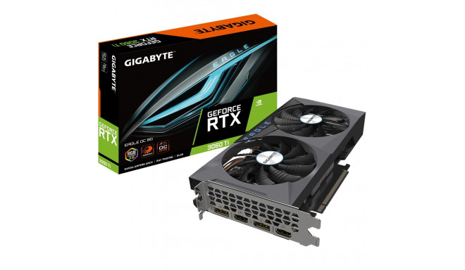Gigabyte videokaart GeForce RTX 3060 Ti EAGLE OC 8G (rev. 2.0) NVIDIA 8 GB GDDR6