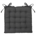 Chair cushion Atmosphera Dark grey (38 x 38 cm)