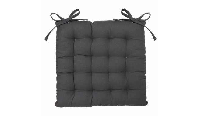 Chair cushion Atmosphera Dark grey 38 x 38 cm