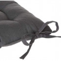 Chair cushion Atmosphera Dark grey (38 x 38 cm)