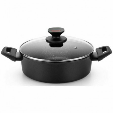 Casserole Monix TITAN ROCK Black Ø 20 cm
