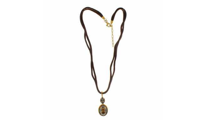 Ladies' Necklace Folli Follie 3N7S123YFS 24 cm