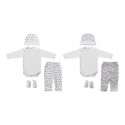 Gift Set for Babies DKD Home Decor 0-6 Months Cotton (2 pcs)