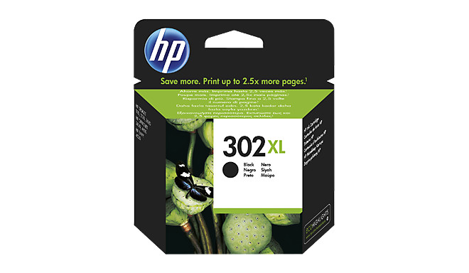 HP 302XL (F6U68AE) Ink Cartridge, Black