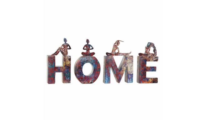 Decorative Figure DKD Home Decor Resin (11.5 x 4.5 x 23 cm) (4 pcs)