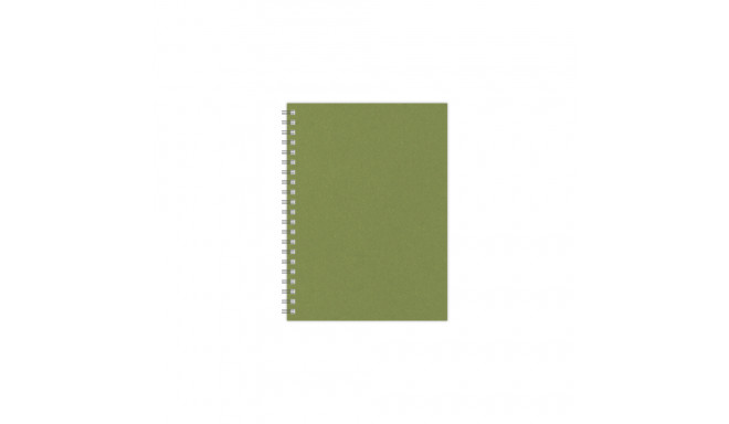 Raamatkalender KANTSLER Spiral Kartong Nädal heleroheline, kartong kaaned, spiraalköide, nädala sisu