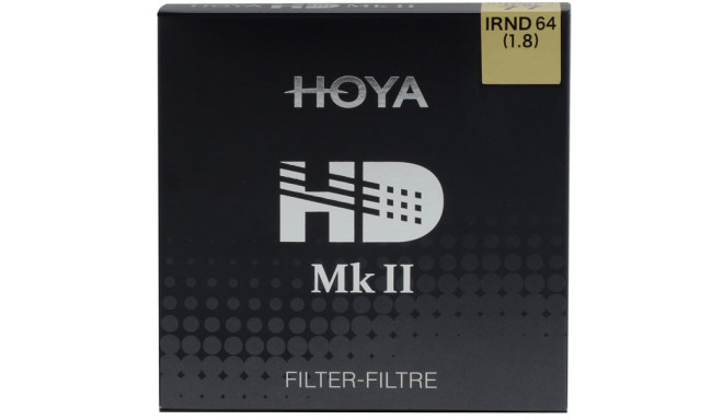 Hoya filter neutral density HD Mk II IRND64 55mm