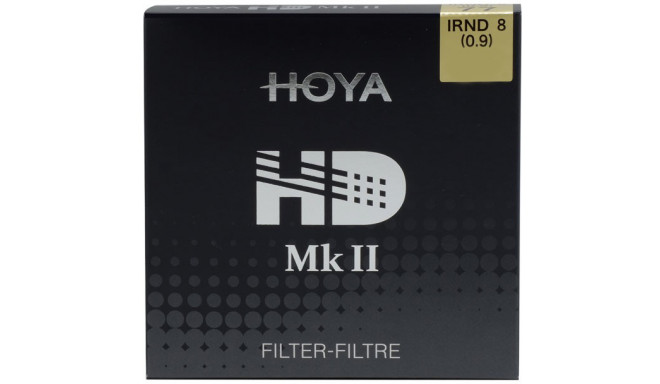 Hoya filter neutral density HD Mk II IRND8 62mm