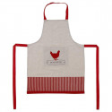 Apron with Pocket Atmosphera Poulette Beige Cotton 60 x 80 cm