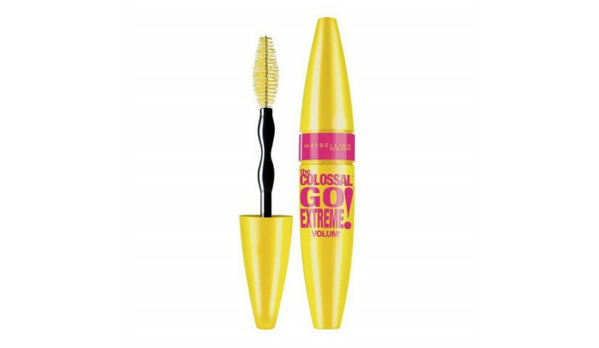 Skropstu tuša Maybelline Colossal Go Extreme Melns Nº 1 (9,5 ml)