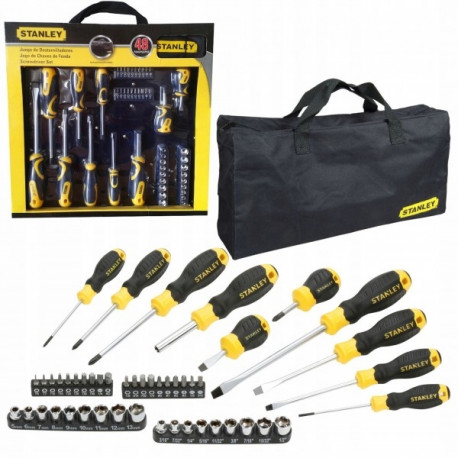 ST. SCREWDRIVERS 48 pcs. + BAG