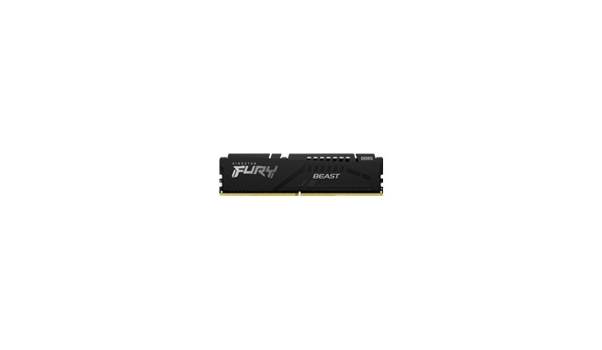 Kingston RAM 8GB 4800MHz DDR5 CL38 DIMM Fury Beast Black