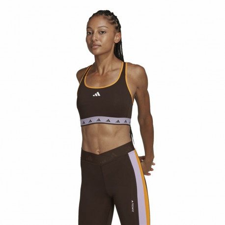 Sports Bra Adidas Hyperglam Powerreact Black - L