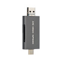 JJC CR UTC4AC USB 3.1 Card Reader Grey