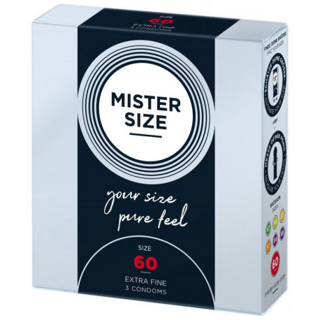 Mister Size kondoomid 60mm 3tk