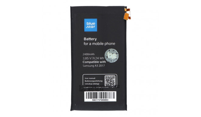 Battery for Samsung A3 2017 2400 mAh Blue Star