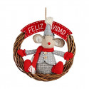 Christmas bauble Mouse Cloth (33 x 12 x 33 cm)
