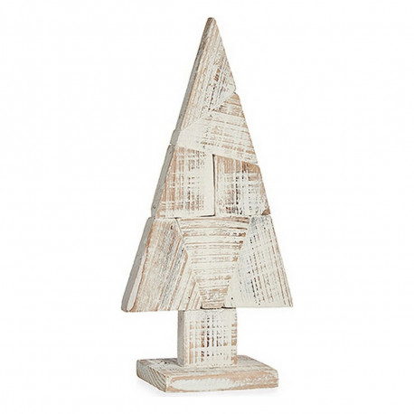 Christmas Tree Krist+ 20L015-40 20L015-40 White Natural Wood 9 x 41,5 x 20 cm